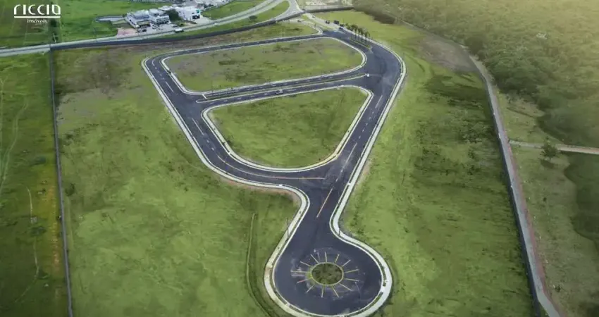 Terreno à venda cond. jardins das nações urbanova - sjc - 825 m² plano - fundos para área verde!