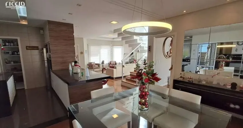 Sobrado a venda no condominio floradas da serra - urbanova,  de esquina com 4 suítes e piscina