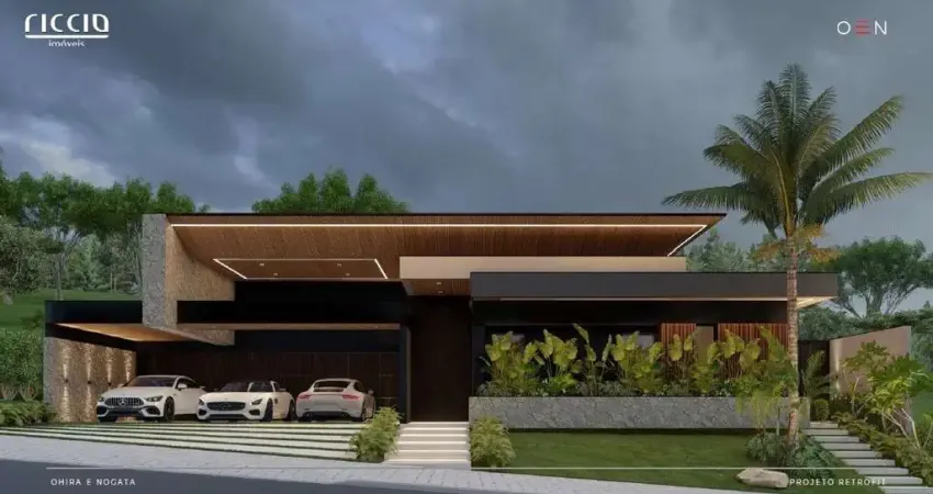 Terreno com 771,89 m² com casa em construção à venda no condomínio recanto da baronesa em são josé dos campos