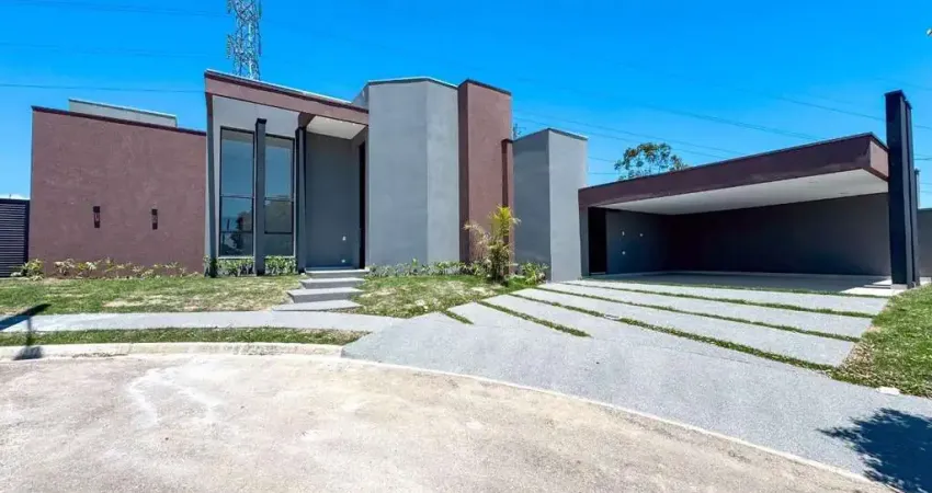 Casa no condomínio Terras do Vale em Caçapava com 3 suites 440m² TE com piscina