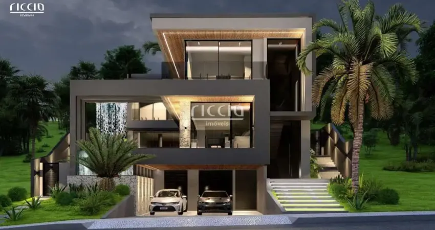 Maravilhoso Sobrado no Alphaville 1 - 590 m² de construção - 4 SUÍTES - Pague em 24 X direto com o proprietario.