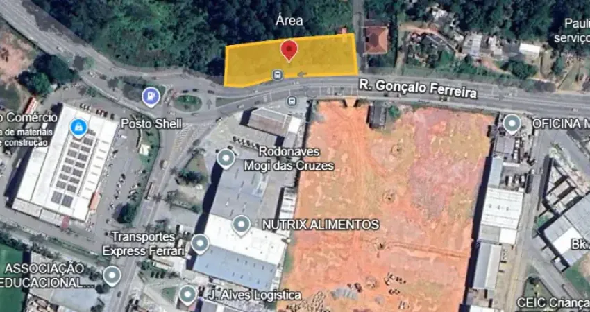 Terreno comercial à venda na Rua Gonçalo Ferreira, 616, Jardim Ponte Grande, Mogi das Cruzes