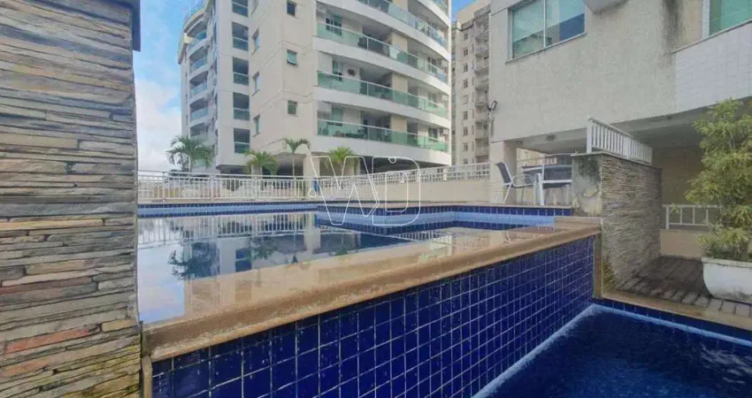 Apartamento à venda, no vivenda club itaboraí, centro, com 2 quartos, 60m²