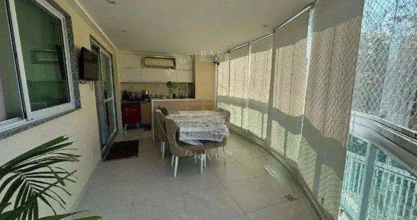 Apartamento Mobiliado Com 3 Quartos Sendo 1 Suíte 3 Banheiros e Com 1 Vaga Coberta