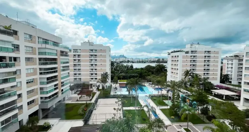 Apartamento com 4 dormitórios para alugar, 192 m² por r$ 14.700,00/mês - barra da tijuca - rio de janeiro/rj