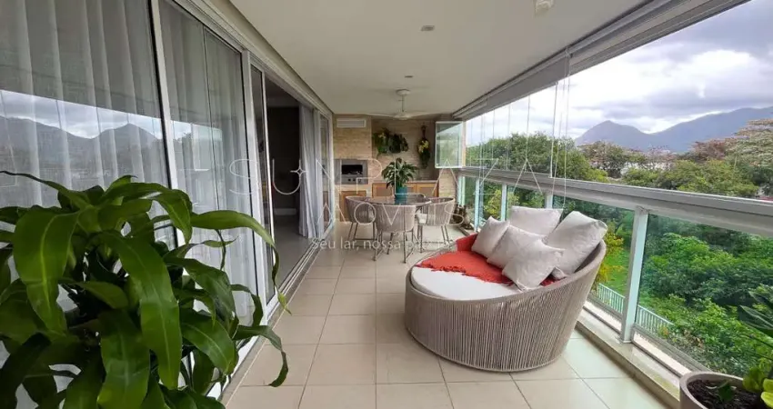 Apartamento com varanda gourmet à venda na barra da tijuca - condomínio vistta laguna