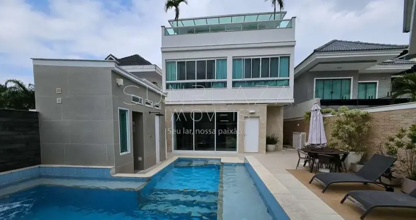 Casa triplex  à venda com  342m² -  condomíno parque das palmeiras - recreio dos bandeirantes