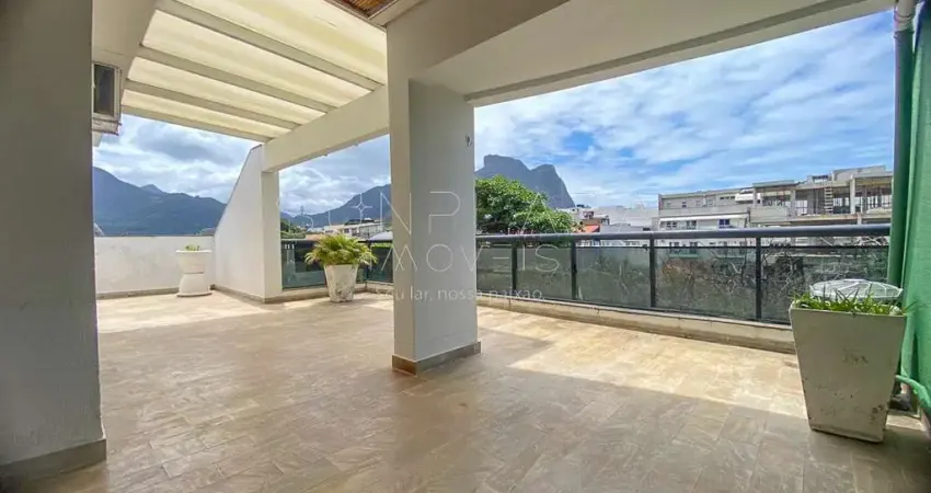 Cobertura com 3 dormitórios, 151 m² - venda por r$ 2.430.000,00 ou aluguel por r$ 9.505,00/mês - jardim oceânico - rio de janeiro/rj