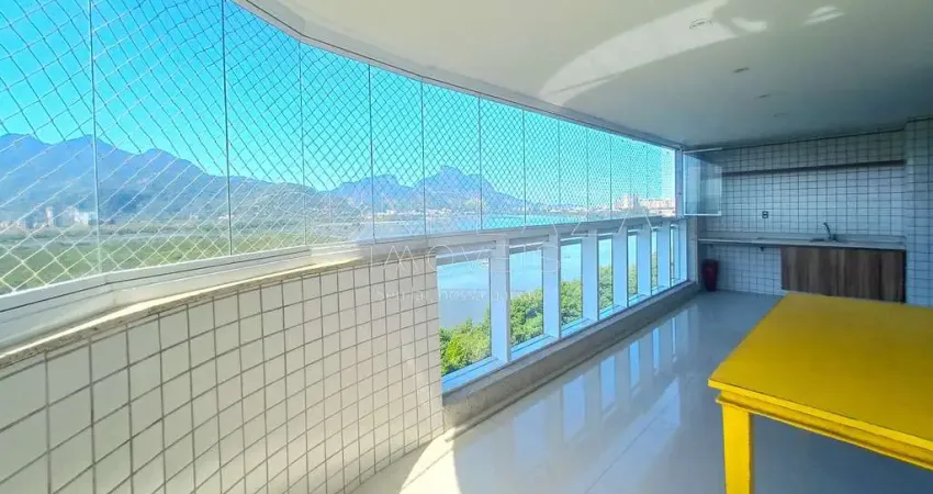 Apartamento à venda com 151m², sol da manhã  - vista pedra da gávea  no cond. soul península - barra da tijuca