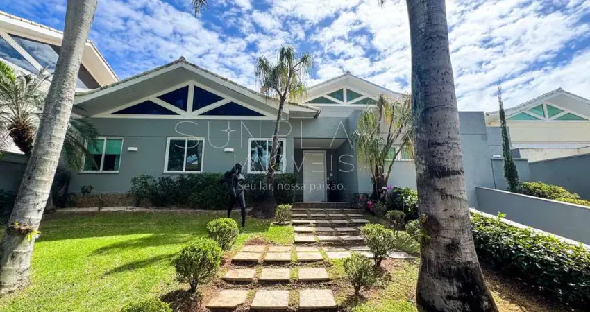 Casa com 4 suítes à venda no condomínio quintas do rio - barra da tijuca