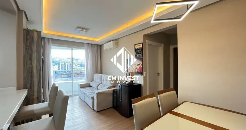 Lindo Apartamento Mobiliado com 2 Quartos e 3 vagas de Garagem no Kobrasol São José, Sc.
