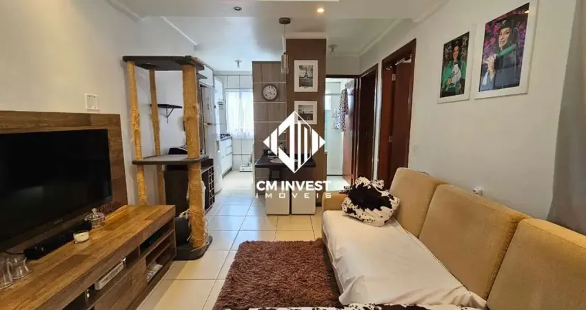 Apartamento à venda em São José-SC, Real Parque: 2 quartos, 1 sala, 1 vaga, e hobby-box com 57m² de área. Analisa parcelamento da entrada!
