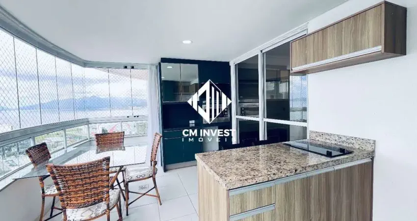 Apartamento à venda mobiliado, 2 quartos, andar alto com vista mar - campinas são josé sc