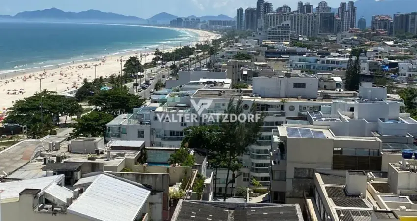 Apartamento à venda na Avenida do Pepê, Barra da Tijuca, Rio de Janeiro – 1 quarto, mobiliado, vista mar, condomínio Barra Beach