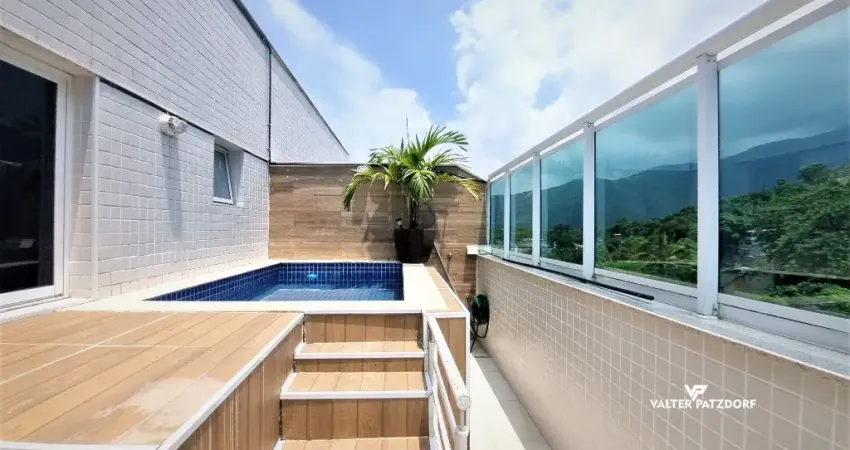 COBERTURA DUPLEX PARA LOCAÇÃO – VISTA PARA A MONTANHA EM VARGEM PEQUENA