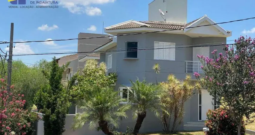 Sobrado com 6 dormitórios, 290 m² - venda por R$ 1.598.000 ou aluguel por R$ 8.960/mês - Condomínio Portal de Itaici - Indaiatuba/SP