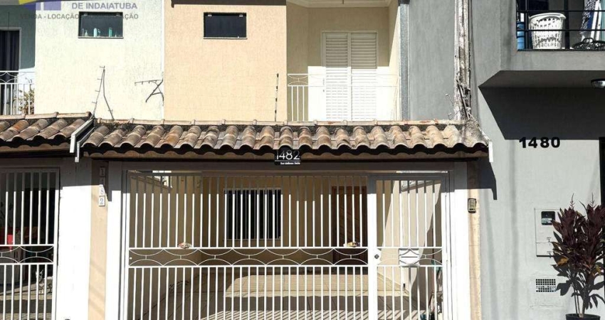 Locação de Excelente Sobrado, localização privilegiada, 03 dormitórios (sendo 01 suíte), portão eletrônico, espaço gourmet.