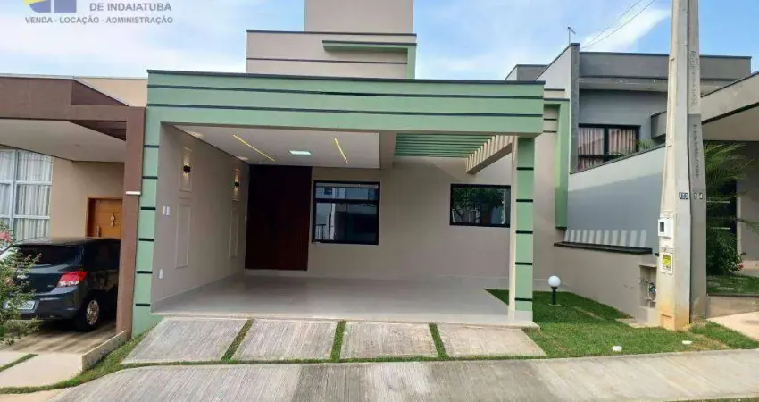 Casa com 3 dormitórios à venda, 118 m² por R$ 860.000 - Jardins do Império - Indaiatuba/SP