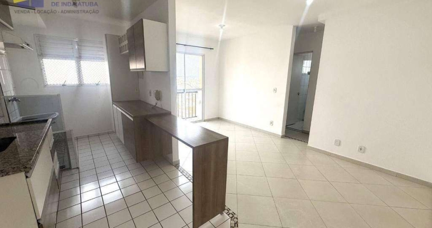 Apartamento pra Venda no Condomínio Vila das Praças em Indaiatuba/SP, prédio com elevador e portaria.