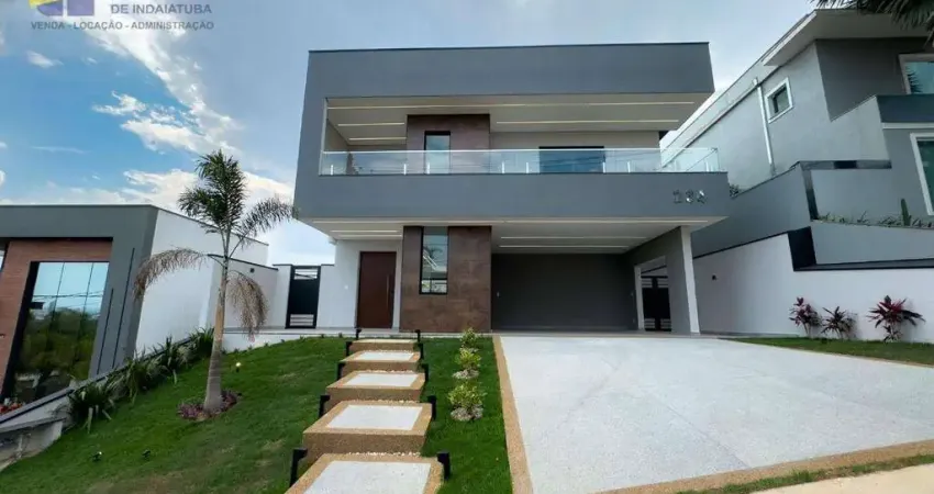 Sobrado 3 suítes com closet à venda, 328 m² por r$ 3.500.000 - jardim residencial helvétia park ii - indaiatuba/sp