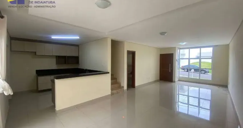 Excelente sobrado em condomínio fechado com com 3 dormitórios para alugar, 150 m² por r$ 5.090/mês - jardim montreal residence - indaiatuba/sp