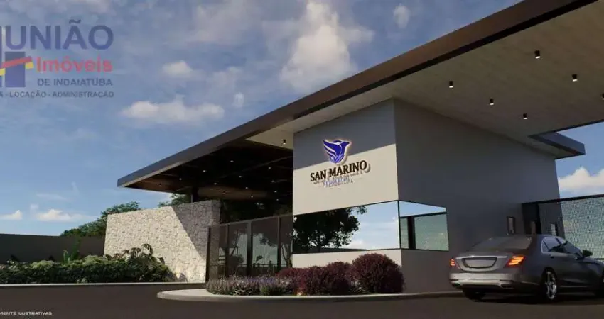 Lançamento em Indaiatuba - Loteamento fechado com lotes de 150m² e ampla área de lazer