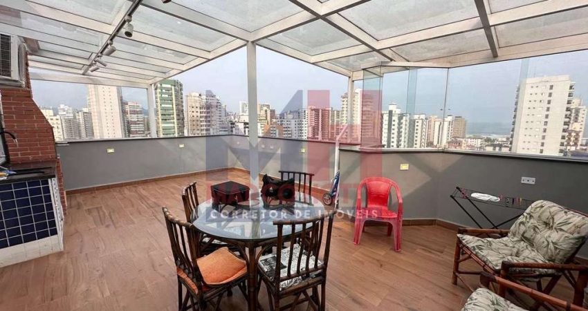 Cobertura com 2 quartos, Guilhermina, Praia Grande - R$ 800 mil, Cod: 207026