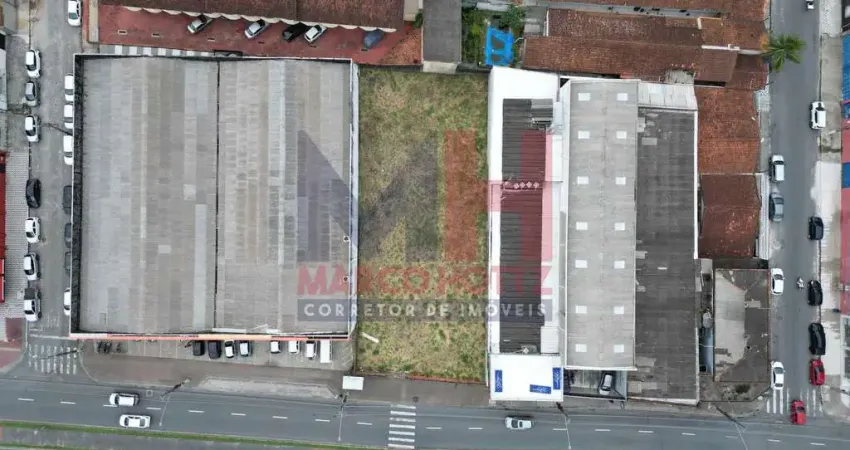 Terreno comercial para alugar na Avenida Presidente Kennedy, 537, Tupi, Praia Grande