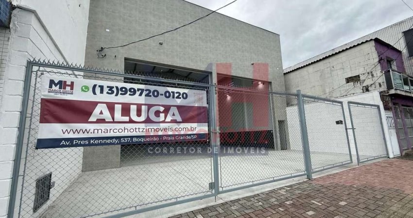 Locação Galpão- Guilhermina  Comercial 360m2 -Praia Grande- PG