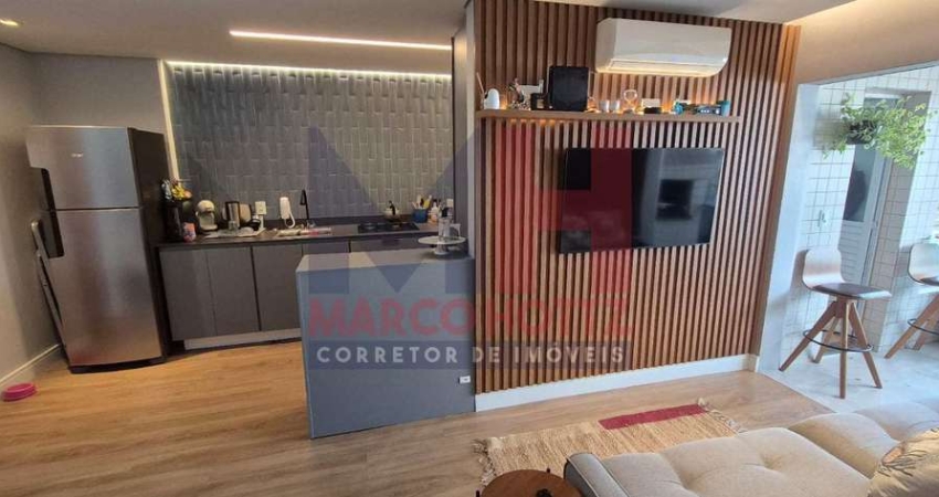 Apartamento com 1 quarto, Aviação, Praia Grande - R$ 448 mil, Cod: 207594