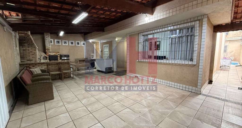 Sobrado com 5 quartos, Boqueirão, Praia Grande, Cod: 207666