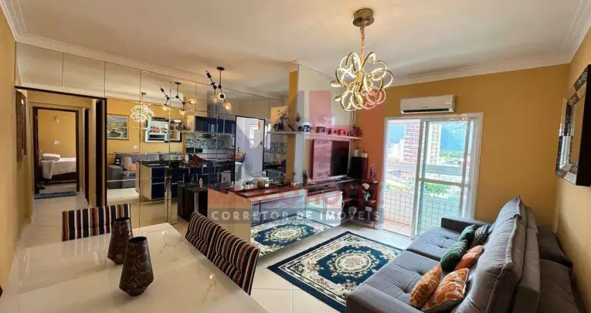 Apartamento com 2 quartos, caiçara, praia grande - r$ 480 mil, cod: 207980