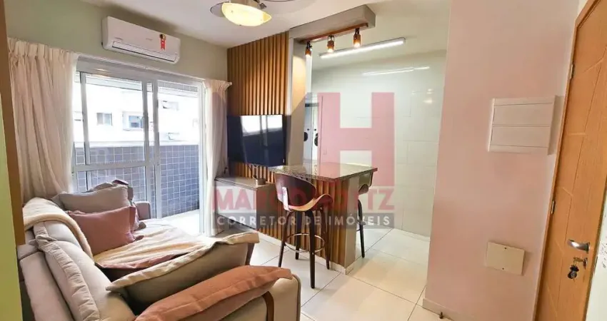 Apartamento com 1 quarto, canto do forte, praia grande - r$ 419 mil, cod: 207986