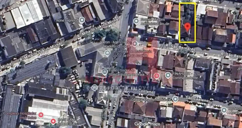 Terreno à venda na Rua Rio de Janeiro, 247, Boqueirão, Praia Grande