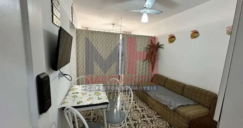 Kitnet com 1 quarto, canto do forte, praia grande - r$ 200 mil, cod: 208133