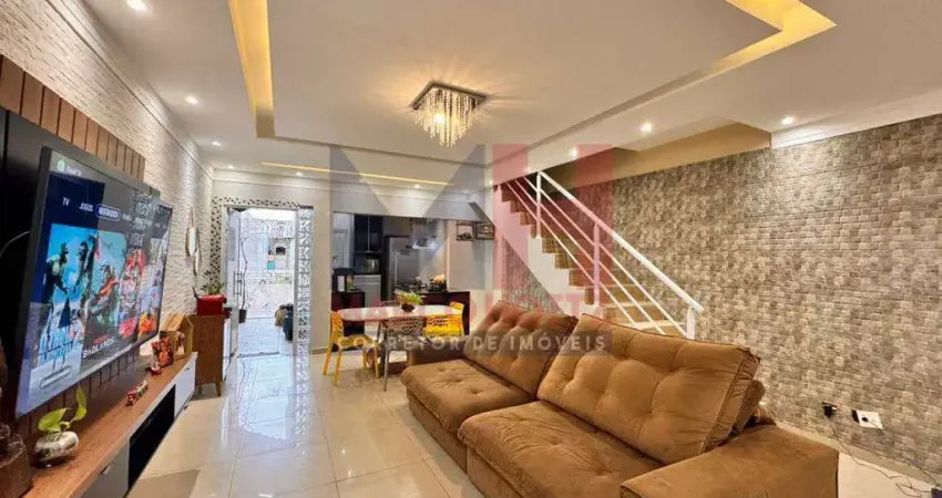 Sobrado com 4 quartos, guilhermina, praia grande, cod: 208291