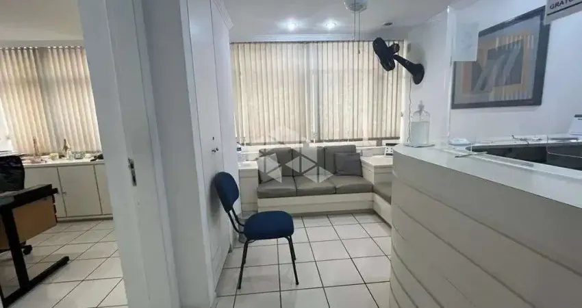 Salas comerciais unificadas(02) em higienópolis, com 54m², 2 banheiros, copa, 2 vagas.