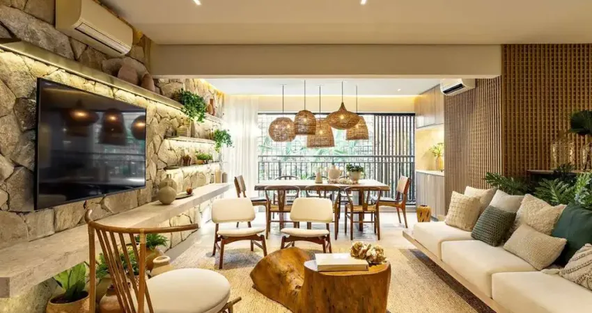 Apartamento de 130m² - 3 suítes - 2 vagas de garagem - pinheiros