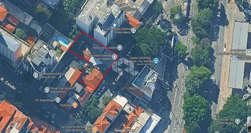 Terreno à venda na Rua dos Caetés, 456, Perdizes, São Paulo