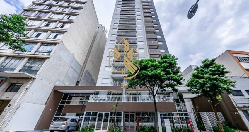 Apartamento mobiliado para Locação em São Paulo, 1 quarto, 1 banheiro, 28m² de Área! liberdade