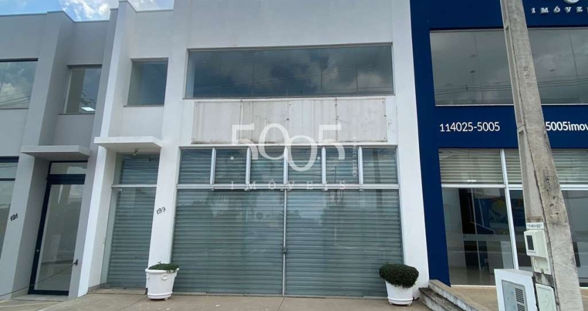 Imóvel comercial para locação no Bairro Itu Novo Centro com 160m² de área construída, com 03 banheiros.