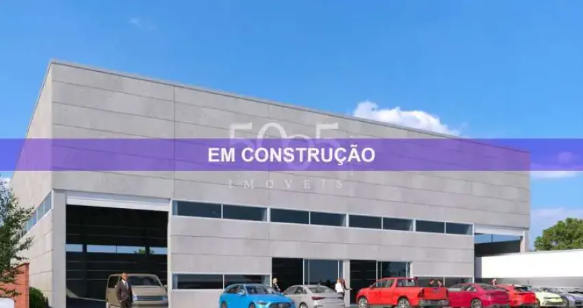 Galpão industrial para alugar, com 1.500m² de área construída e 2.000m² de área total.