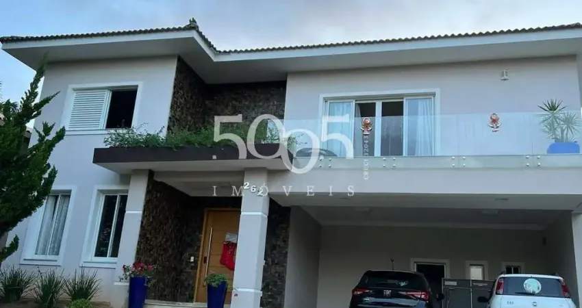 Sobrado para locação no condomínio campos de santo antônio i com 450m² e 4 quartos