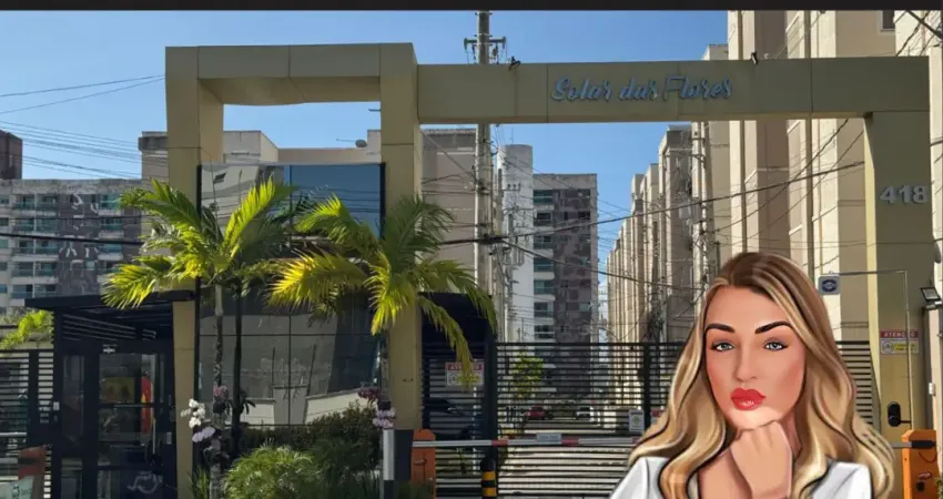 Apartamento residencial condomínio solar das flores para venda centro, lauro de freitas