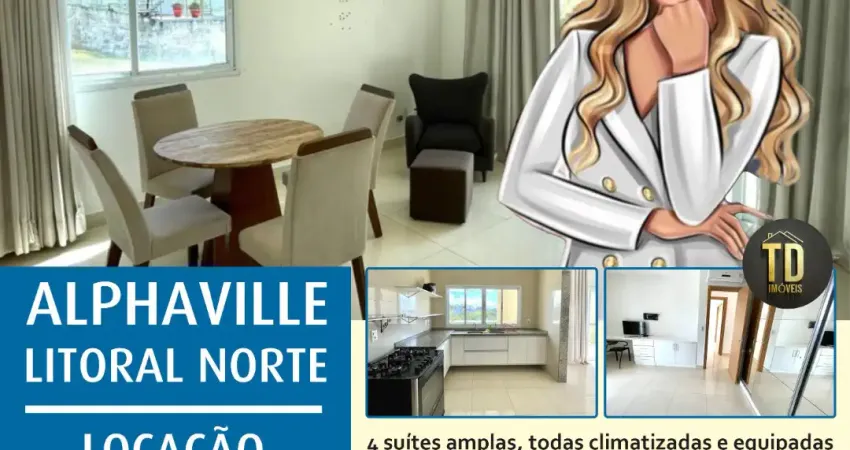 Casa residencial duplex para alphaville litoral norte 2 locação alphaville (abrantes), camaçari