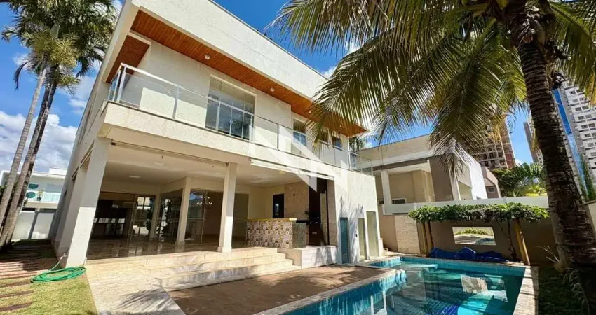 Casa em condomínio fechado com 4 quartos à venda na Avenida Vale Verde, Alphaville Flamboyant Residencial Araguaia, Goiânia