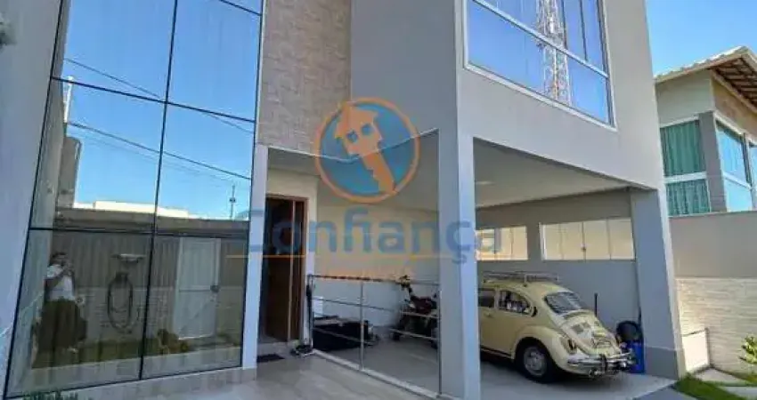 Casa Duplex 3 Quartos c/ Suíte | 2 Vagas de Garagem cobertas - Colina de Laranjeiras - Serra/ES
