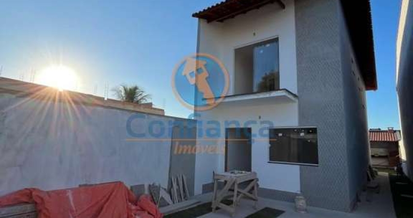 Casa Duplex 3 Quartos c/ Suíte | Terreno com 180m² - Em Estância Monazítica, Jacaraípe  Serra/ES