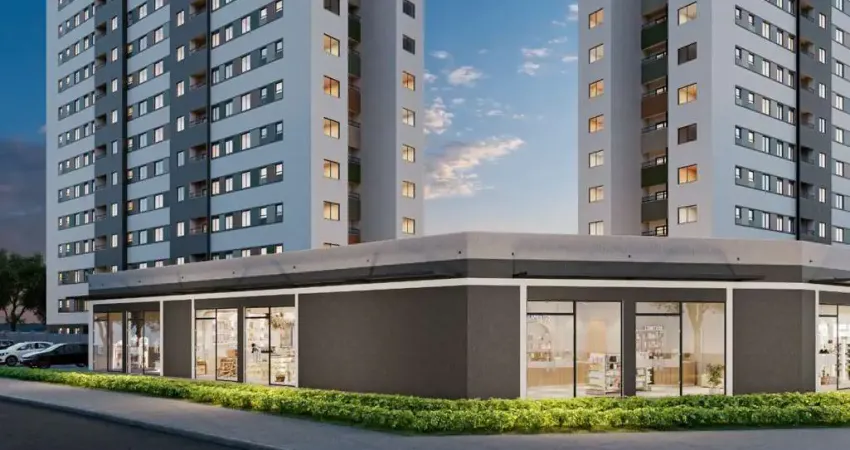 Apartamento novo 2 quartos com varanda e opção de suíte - condomínio giardino florença