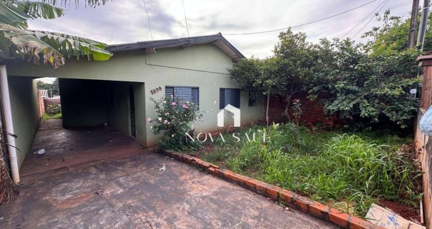 Casa com 3 dormitórios à venda, 62 m² por R$ 110.000,00 - Conjunto Semiramis Barros Braga - Londrina/PR